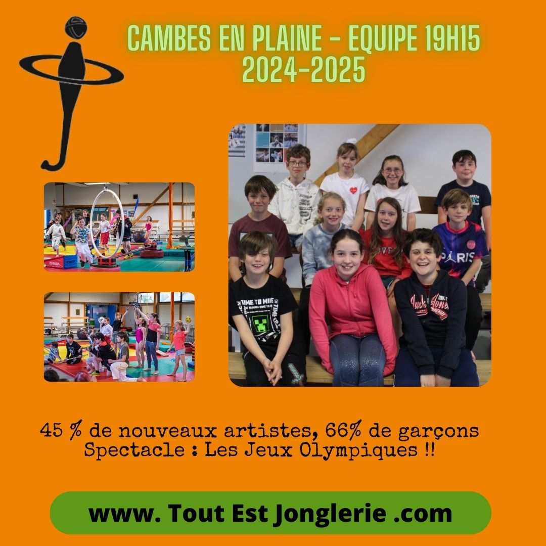 Cambes Cours de cirque à l'année G3