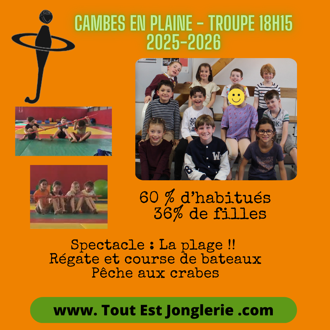 Cambes Cours de cirque à l'année G2